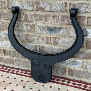 Cast Iron Bell Upright Yoke Dinner Upright Holder Display Farmhouse No 2