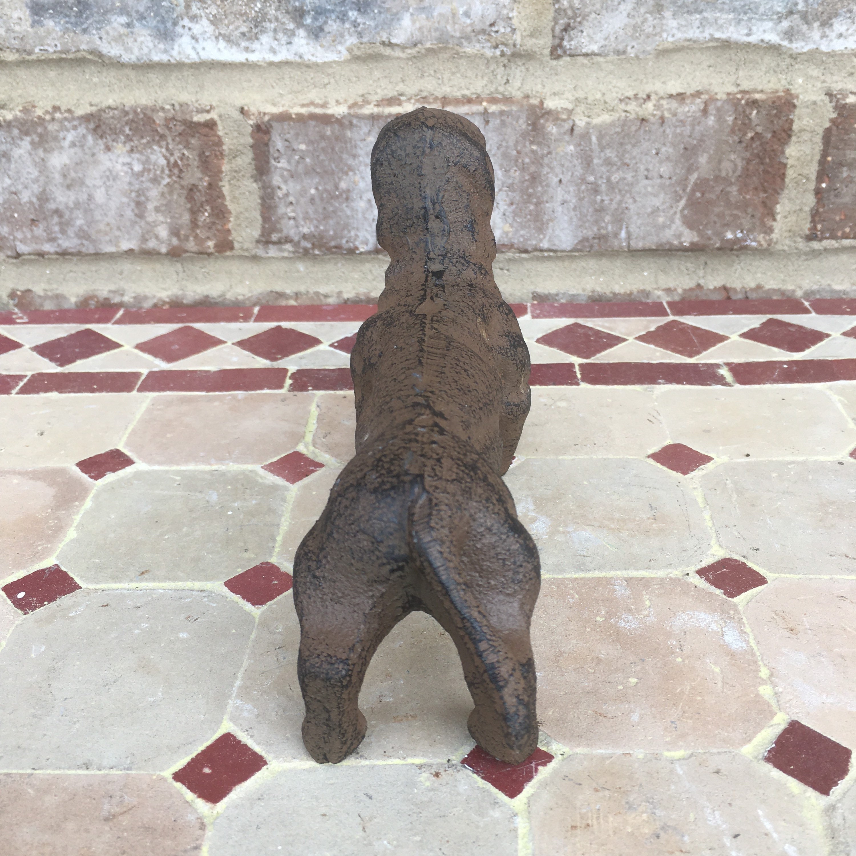 Cast Iron Dachshund Weiner Dog Doorstop Statue Paper Weight Etsy