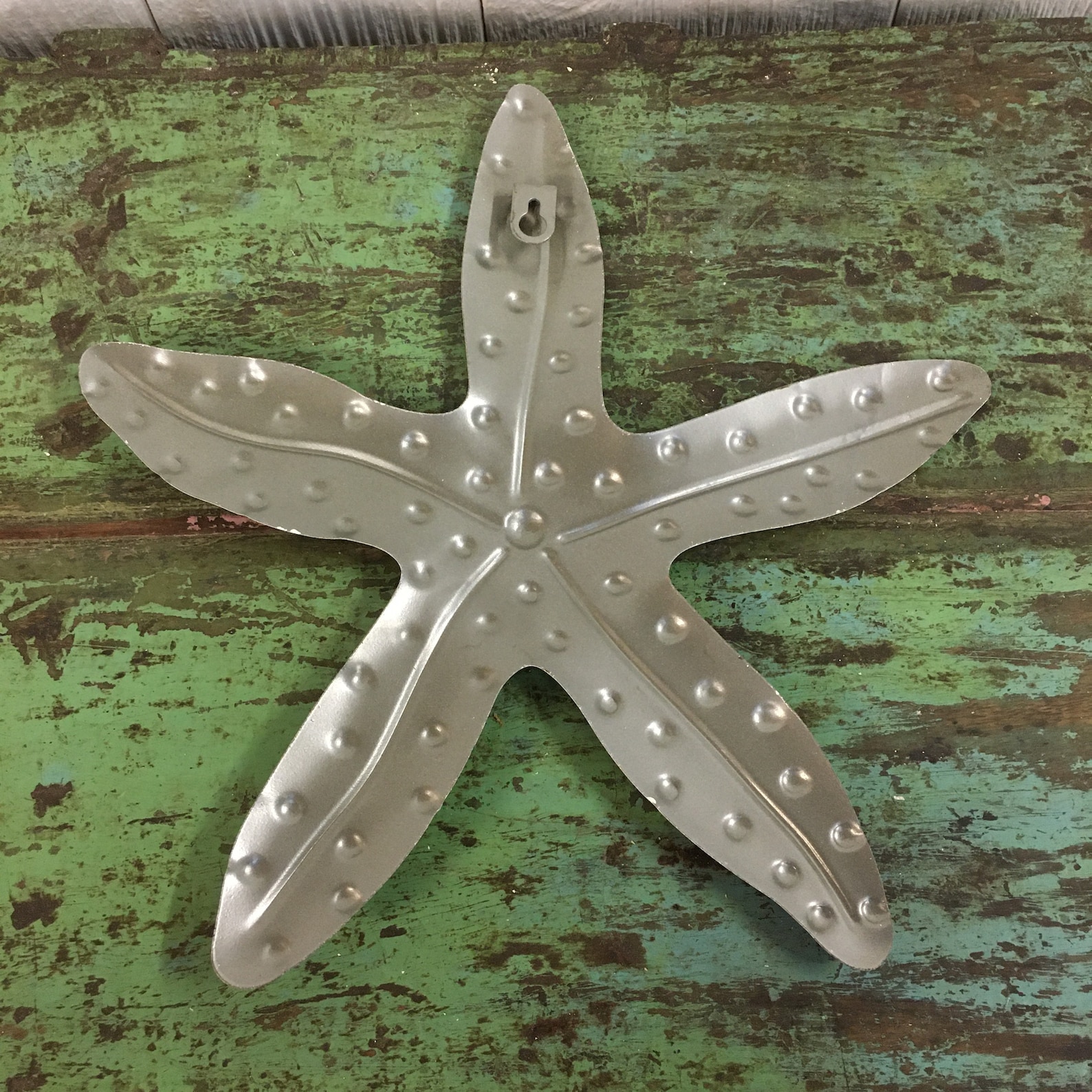 Set of 3 Metal Starfish Wall Art Beach House Coastal Nautical Etsy