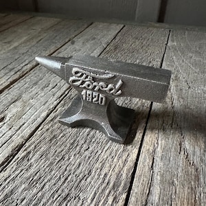 Vintage Anvil Paperweight - Etsy