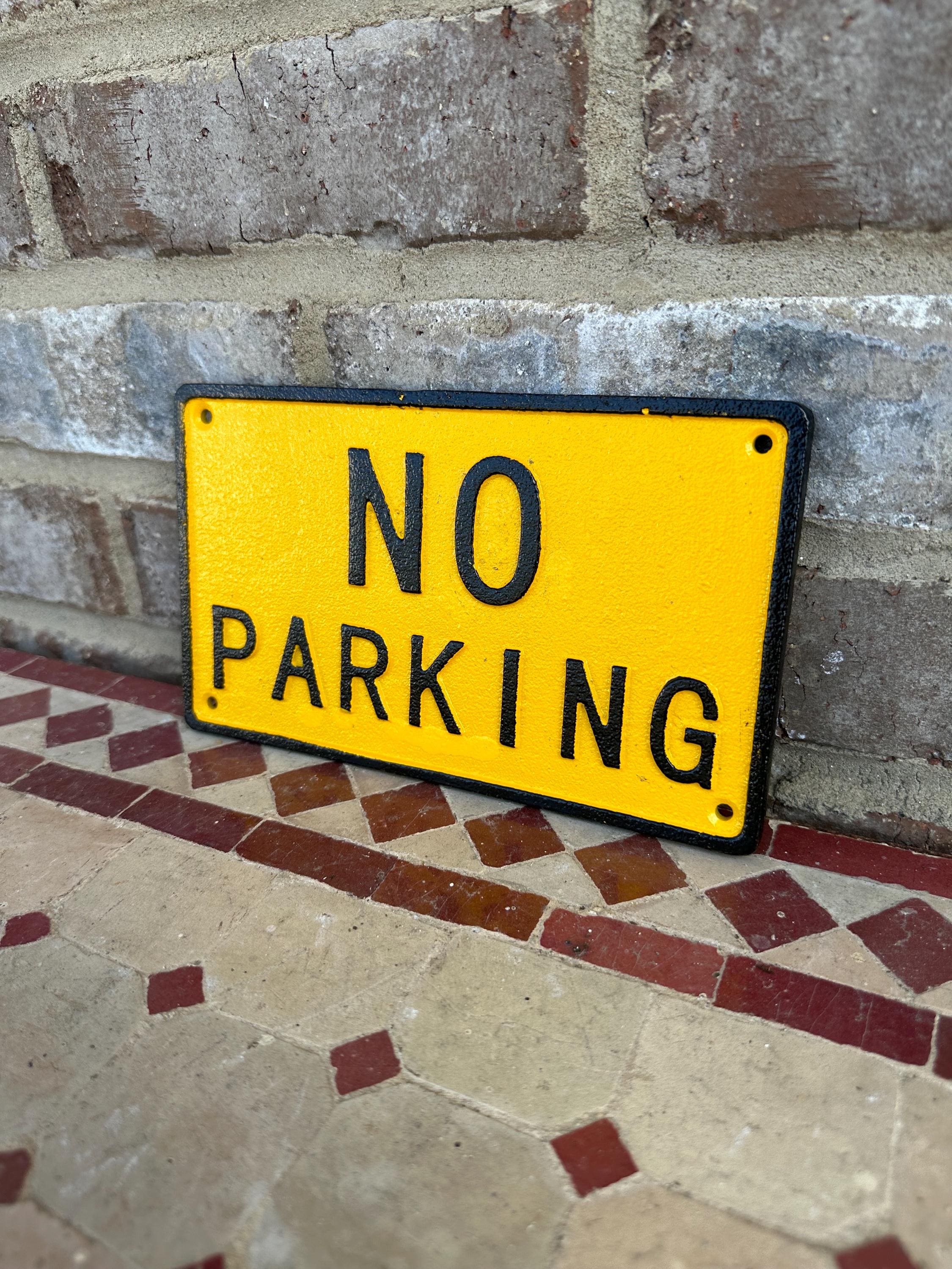 Antique Parking Sign - Etsy