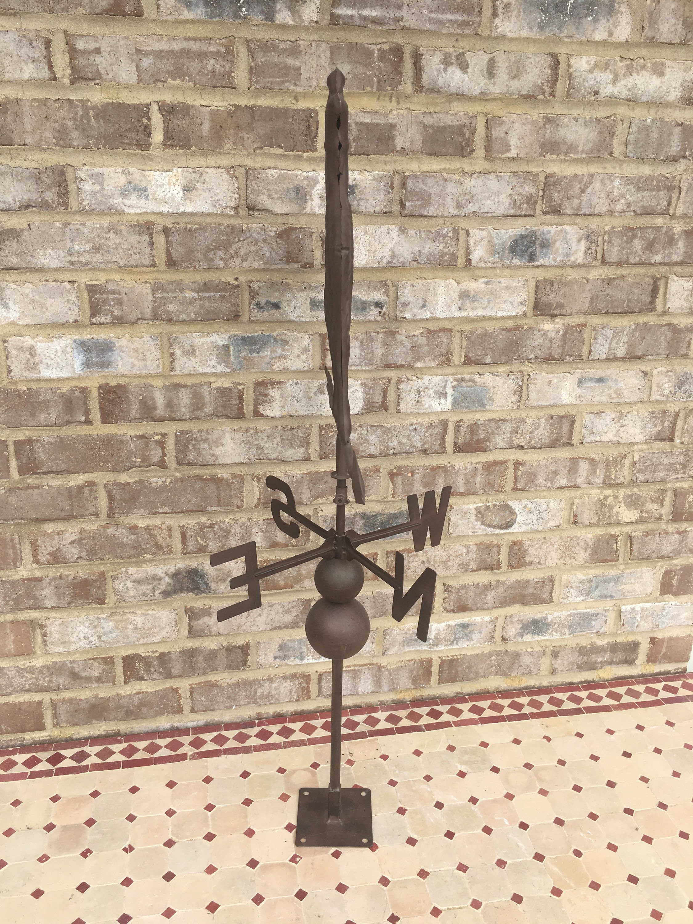 3D Rooster Weathervane With Floor Stand Farmhouse NSEW Arrow Etsy