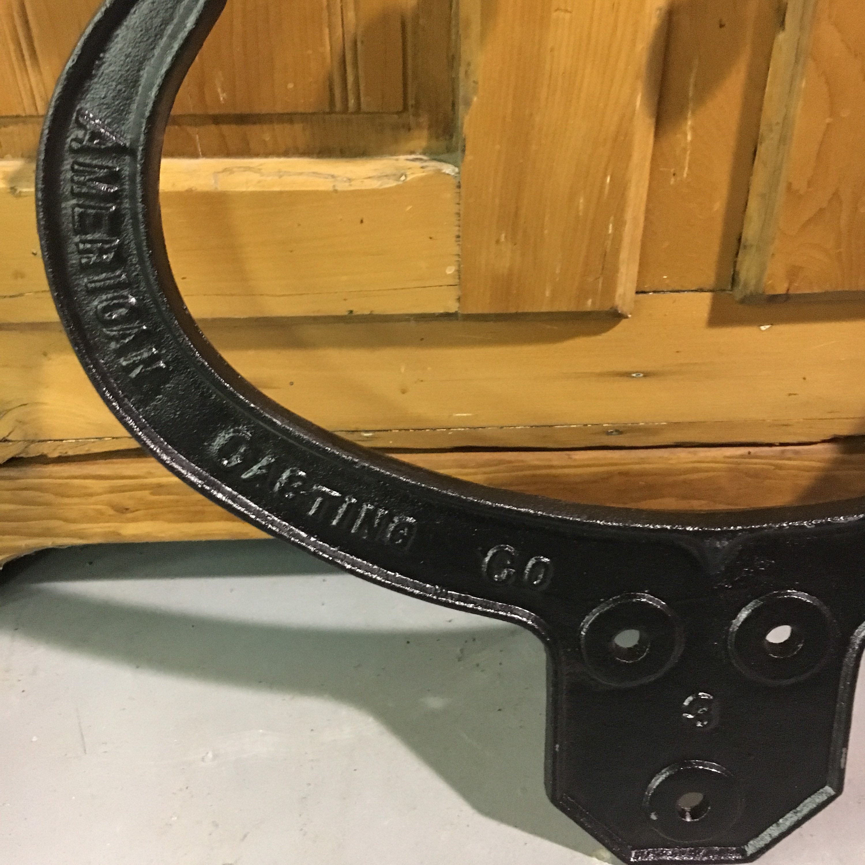 No3 Cast Iron Bell Yoke American Casting Co Birmingham AL Etsy