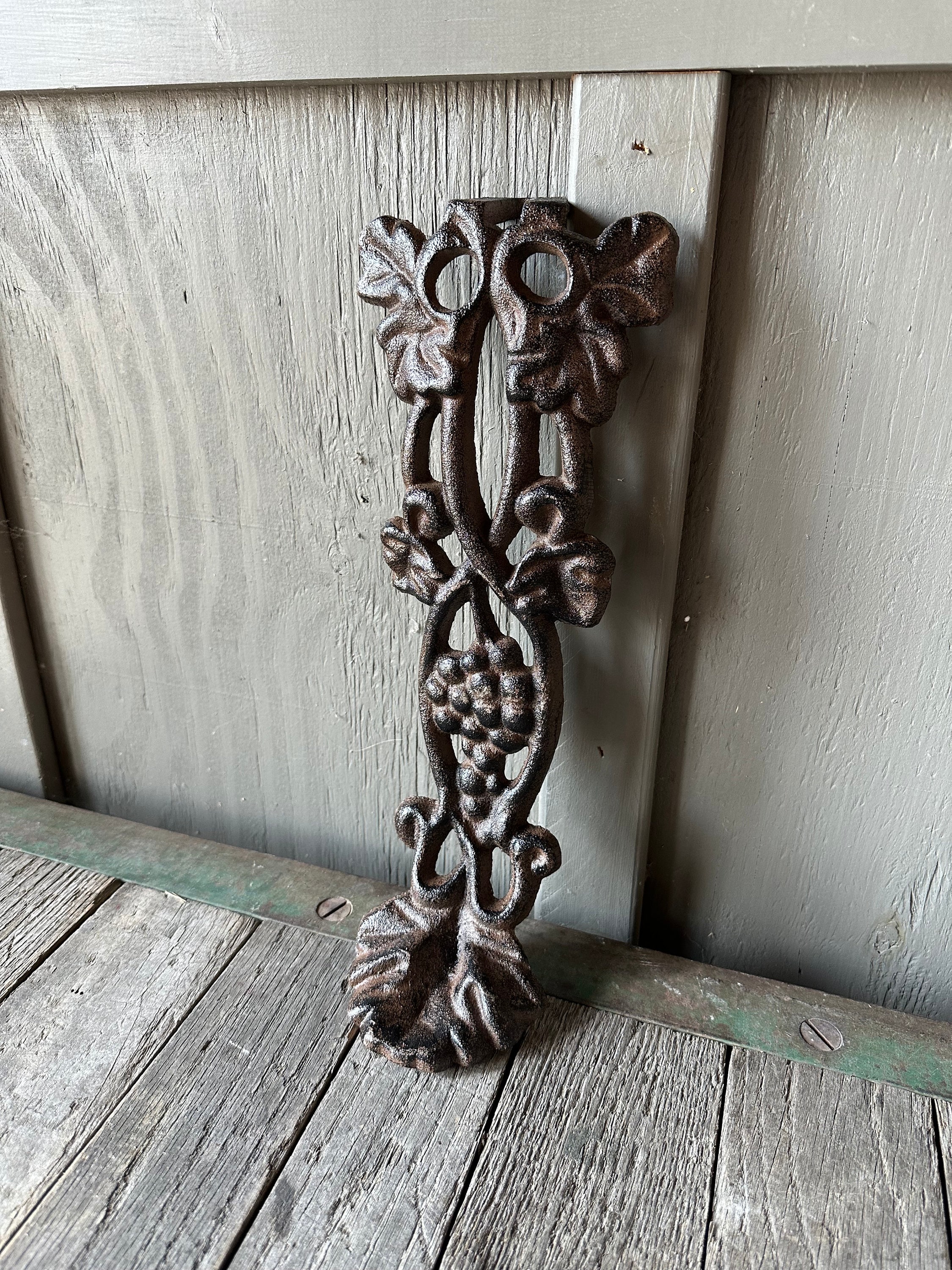 14” Cast Iron Grape Vine Legs Table Chair Bench Parts Patio Garden Replacement