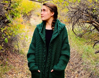 Green Groves Cardigan - Crochet Pattern