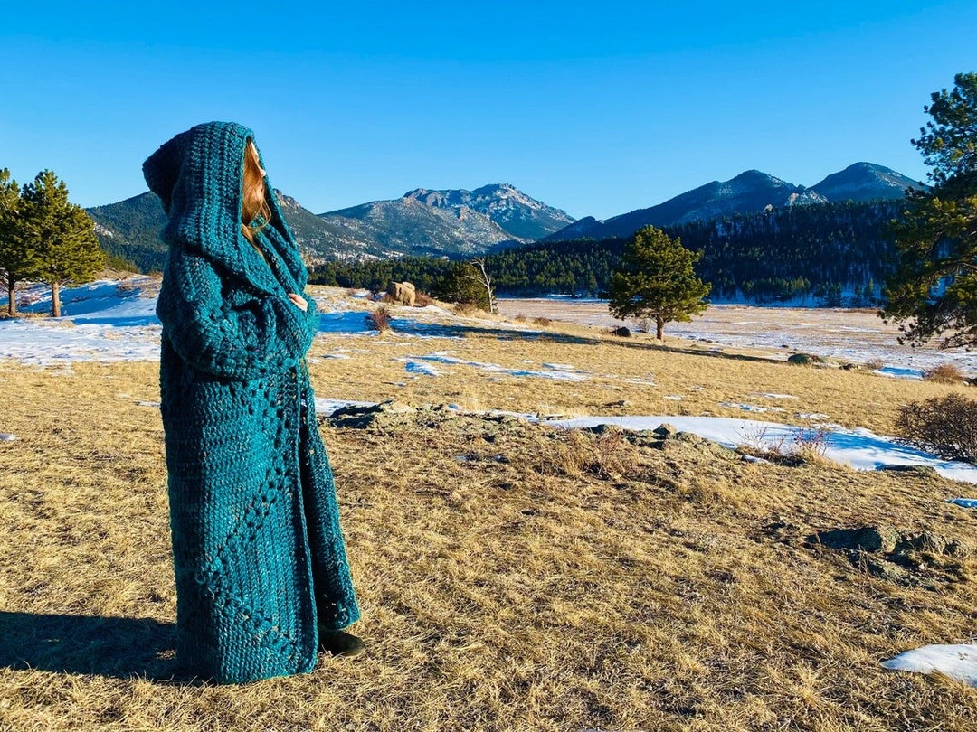 Northern Lights Cardigan Crochet Pattern