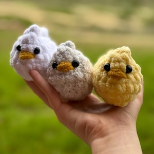 Clara Chicklet No Sew Crochet Pattern, Easy Beginner Friendly Pattern