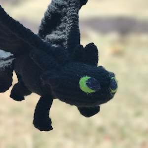 Dragon: Toothless - CROCHET PATTERN