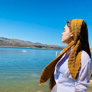 Sundazed Scarf - Crochet Pattern