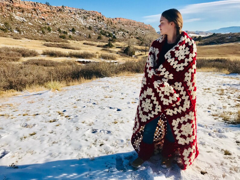 CROCHET PATTERN 25 Days Of Christmas Blanket