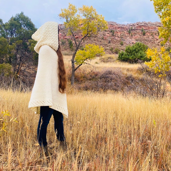 The Galadriel Poncho - Crochet Pattern