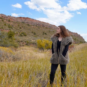 Wild Winter Vest Crochet Pattern