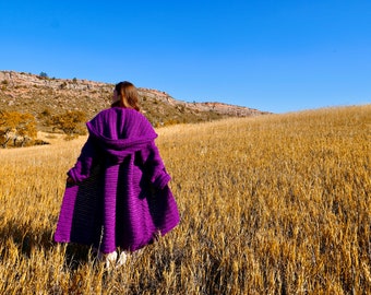 Autumn Skies Cardigan CROCHET PATTERN