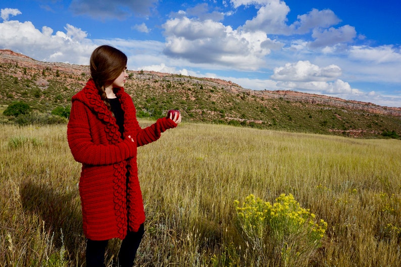 Mountain Magic Cardigan Crochet Pattern image 2