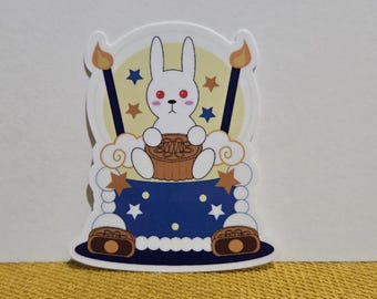 Rabbit Mooncake Sticker