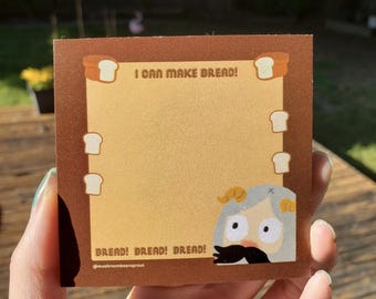 Senshi Bread Sticky Notes