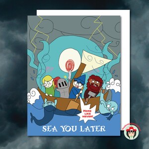 Sea You Later Carte de vœux