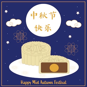 Mooncake Art Print