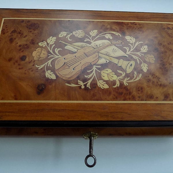 Vintage Musical Jewellery Box | Music Jewelry Box |