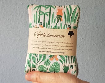 Rinse Washable Gift Reusable Zero waste WafflePique Cotton Zero Waste