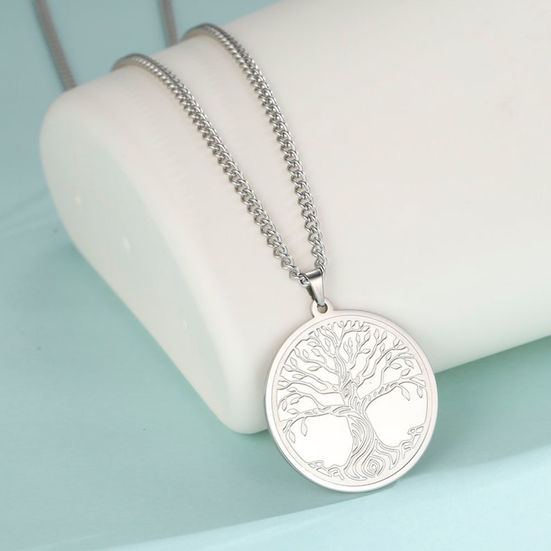 World tree Tree of life STAINLESS STEEL jewelry Viking tree Yggdrasil