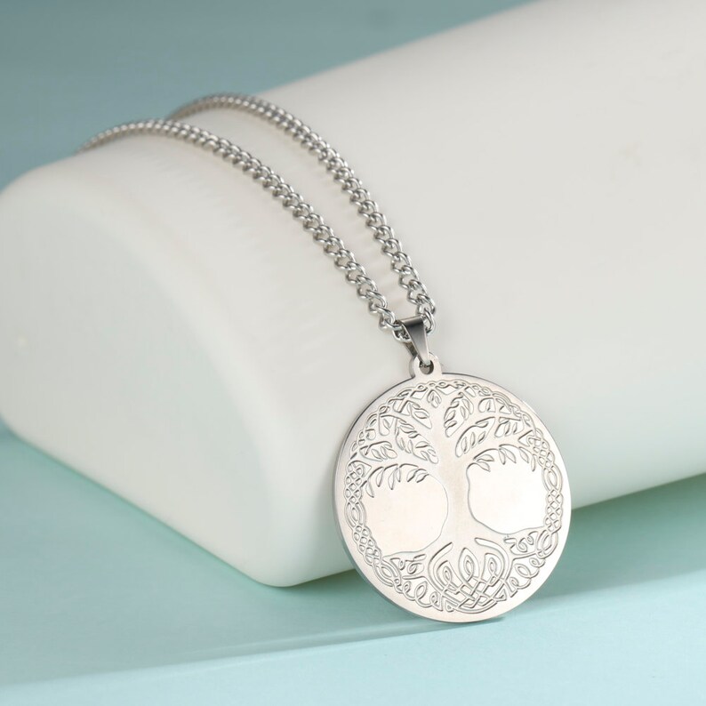 World tree Tree of life STAINLESS STEEL jewelry Viking tree Yggdrasil