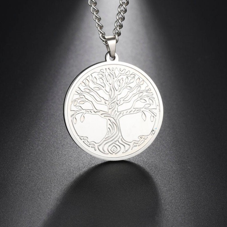 World tree Tree of life STAINLESS STEEL jewelry Viking tree Yggdrasil