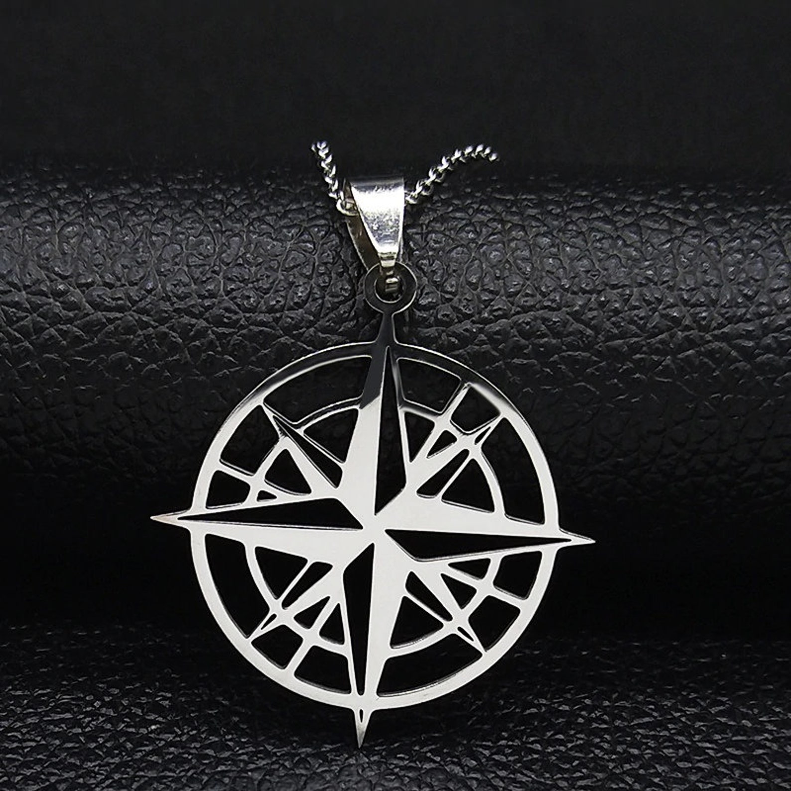 Compass Amulet Rose of Wind Pendant. Etsy