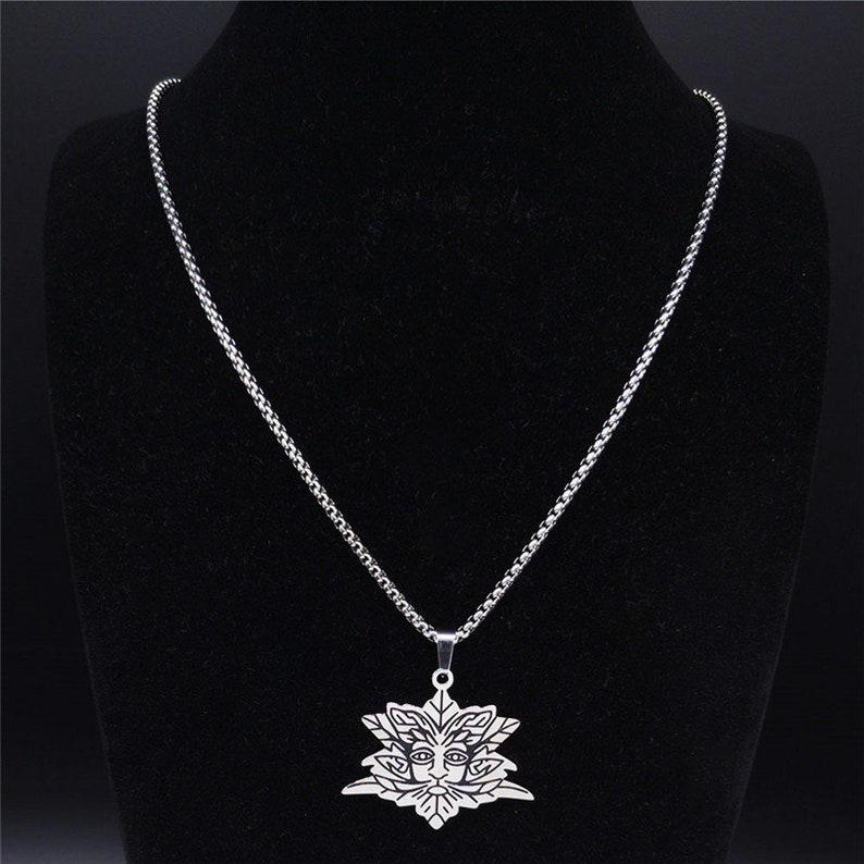 Spirit of the Forest Celtic symbol of the Druids necklace.