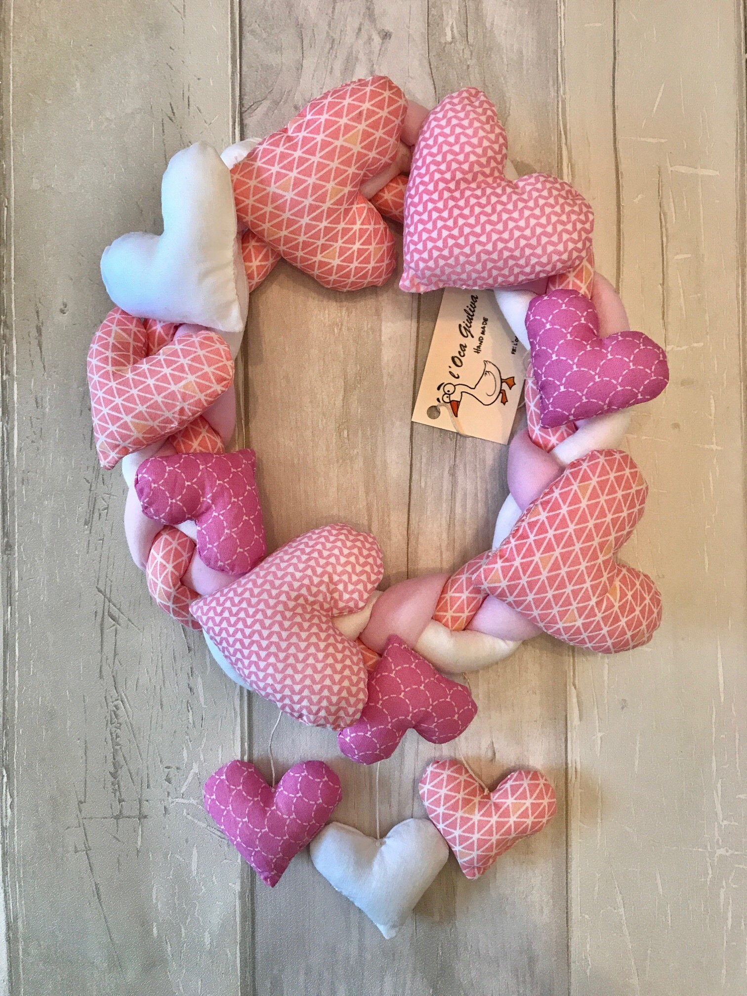 Décor de Naissance Motifs Coeurs