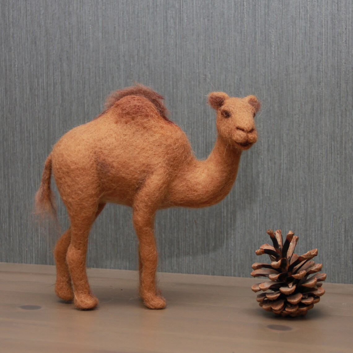 Needle felted animal needle felted camel animal sculpture Etsy
