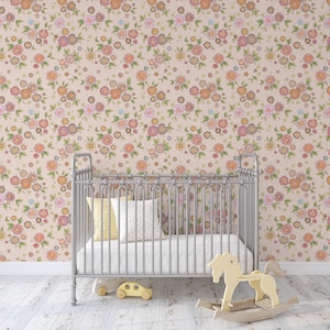 Paradise Bloom Wallpaper A276  Wallpaper Peel and Stick Removable Repositionable or Traditional Pre-pasted