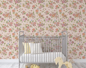 Paradise Bloom Wallpaper A276  Wallpaper Peel and Stick Removable Repositionable or Traditional Pre-pasted