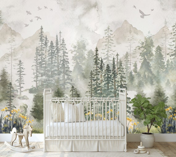 Nursery Wallpaper Forest