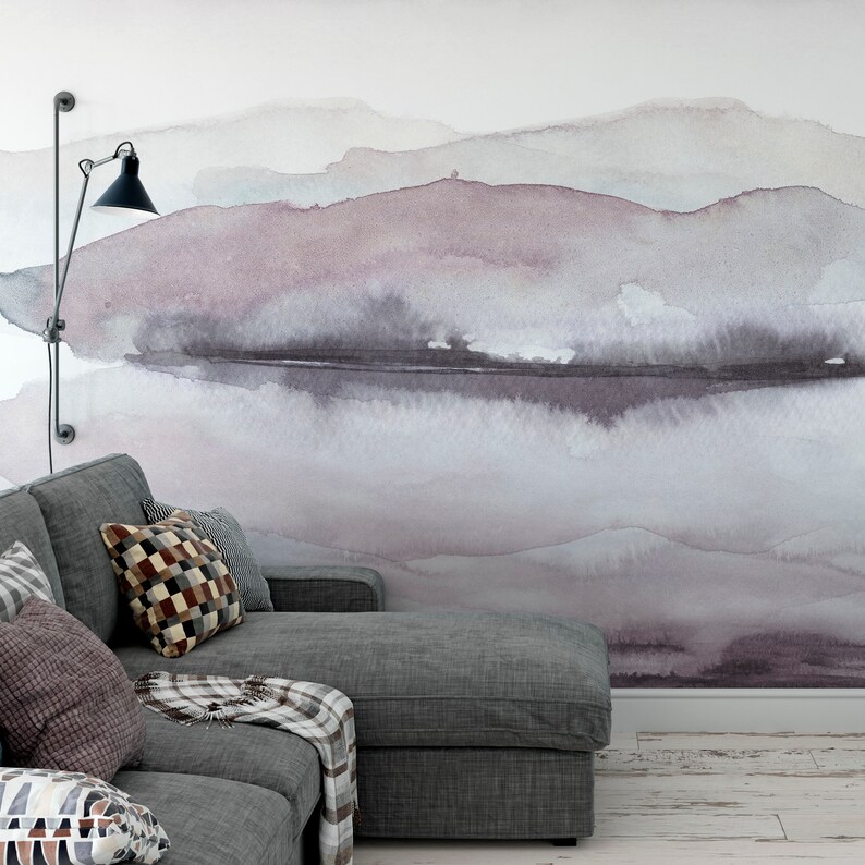 Large Scale Self Adhesive Wall Mural Wallpaper Minimalist | Etsy