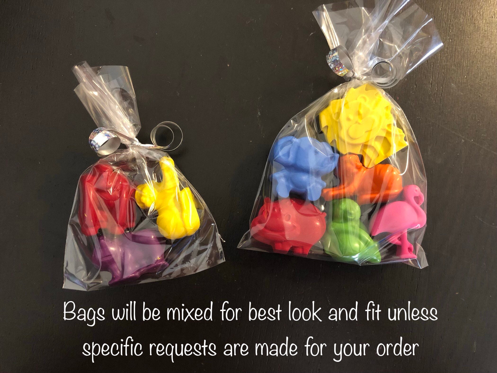 Zoo Animal Crayons Party Favors 10+ bags- Safari Party- Jungle Party-…