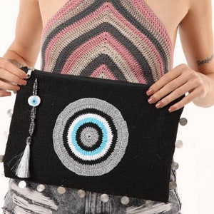 Boho multicolor Eye Summery Clutch NEW ARRIVAL