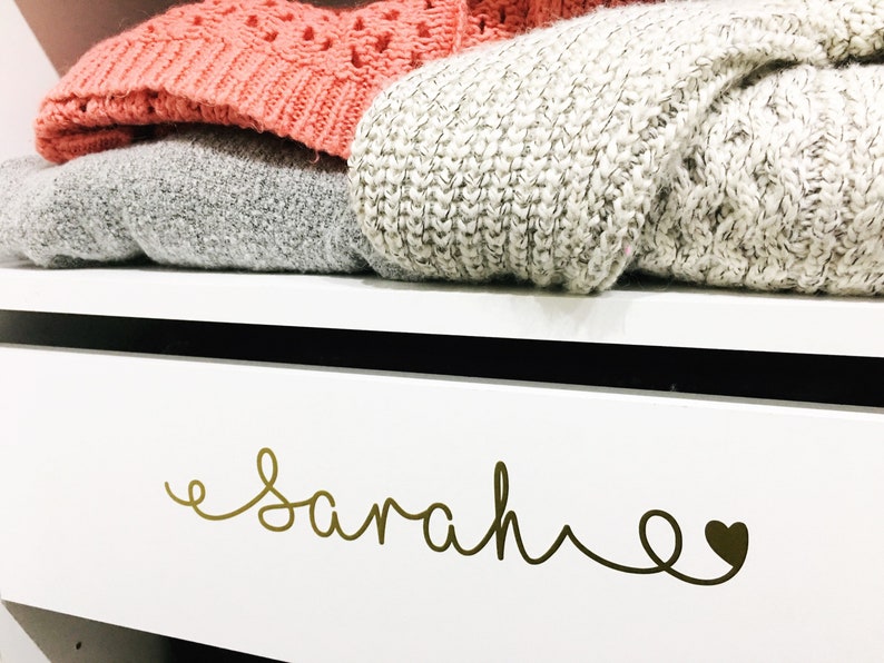 Personalised Wall Sticker Decal Name Decal Wall Sticker Etsy