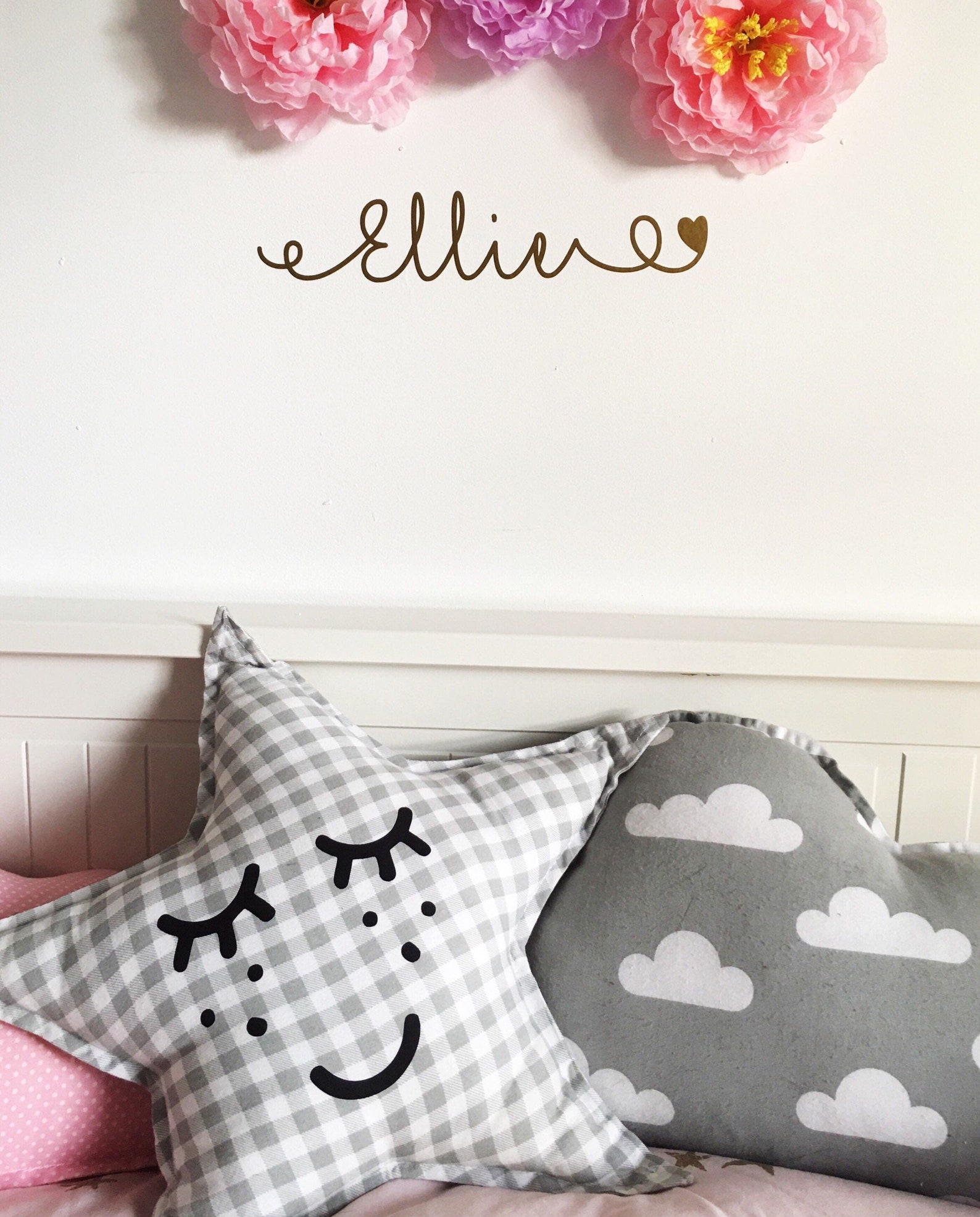 Personalised Wall Sticker Decal Name Decal Wall Sticker Etsy UK