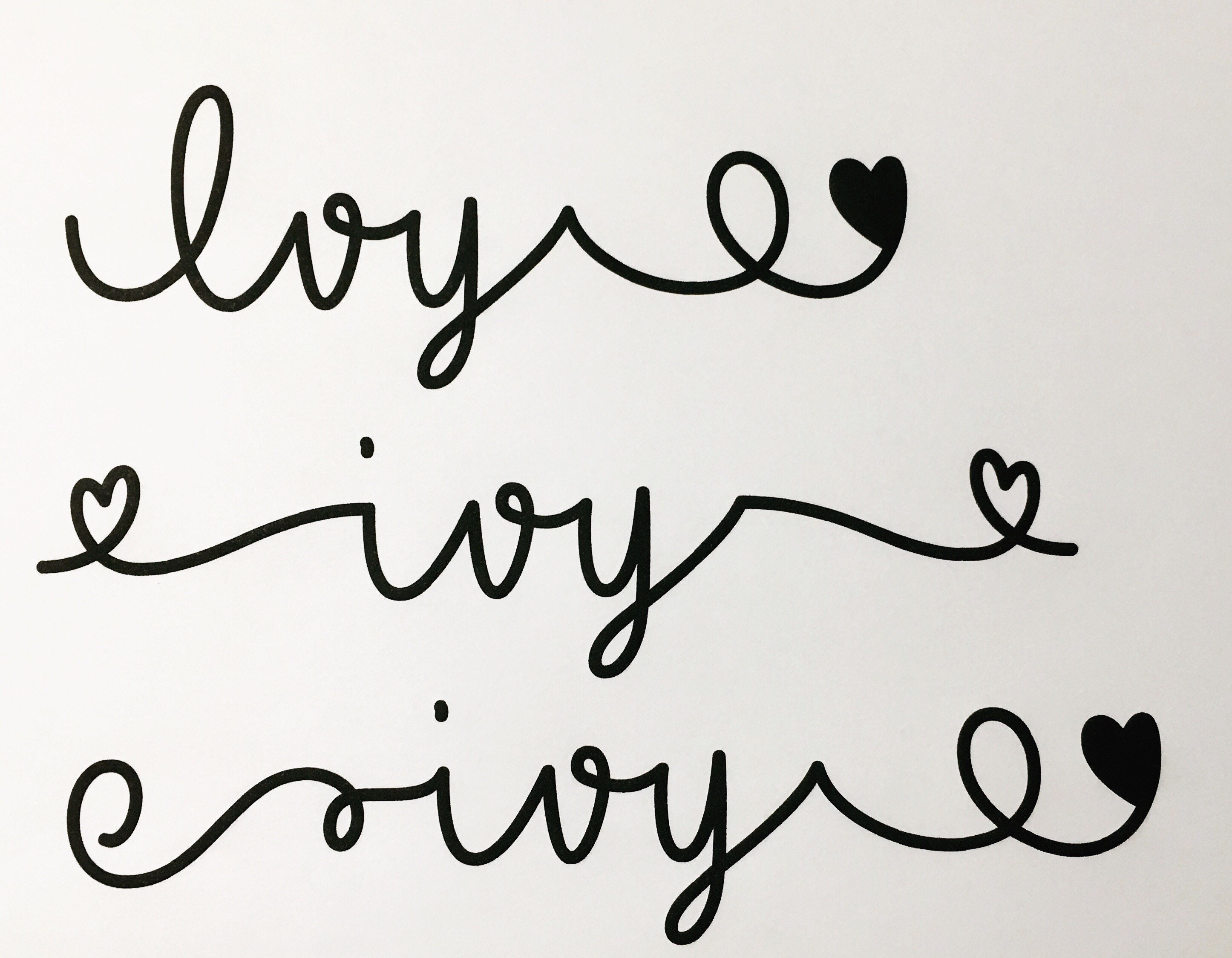 Personalised Wall Sticker Decal Name Decal Wall Sticker Etsy UK