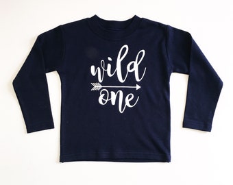 Wild one baby tshirt, baby shirt, cute baby clothes, wild one baby top,wild one top, boho boy tshirt, baby shower tshirt, 1st birthday boy,