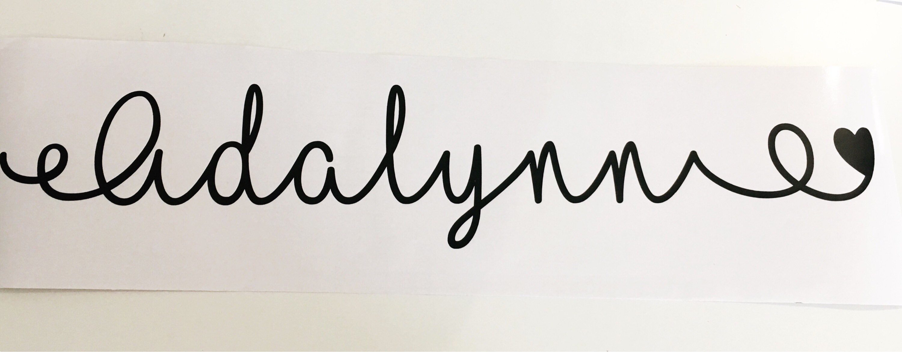 Personalised Wall Sticker Decal Name Decal Wall Sticker Etsy UK