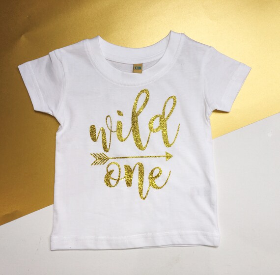 wild one baby shirt