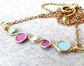 Collar Trans. Collar Trans Pride. Colgante de collar LGBTQ. Orgullo Trangender. Regalo del Orgullo Gay. Collar Queer. Joyas del Orgullo. Bandera Trans.