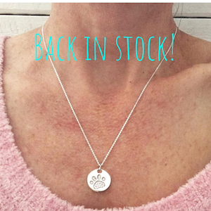 paw print necklace | pet lovers gift | cat dog wolf paw print | animal lover gift | vet thank you | pet adoption gift | pet memorial gift |