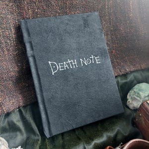 Death Note Tagebuch - Ledergebundenes Anime Notizbuch - Manga Skizzenbuch
