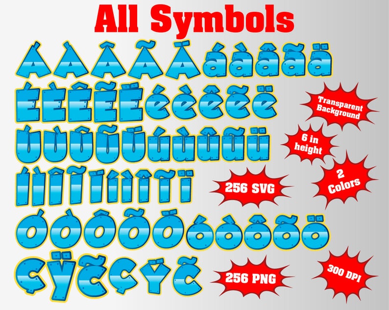 Download Paw Full Patrol Alphabet Numbers and Symbols 512 PNG/SVG ...