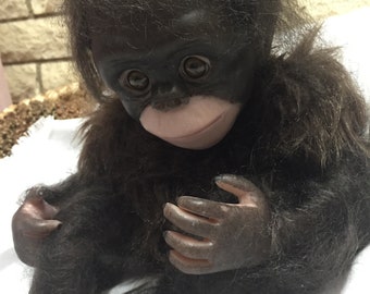 reborn chimpanzee dolls