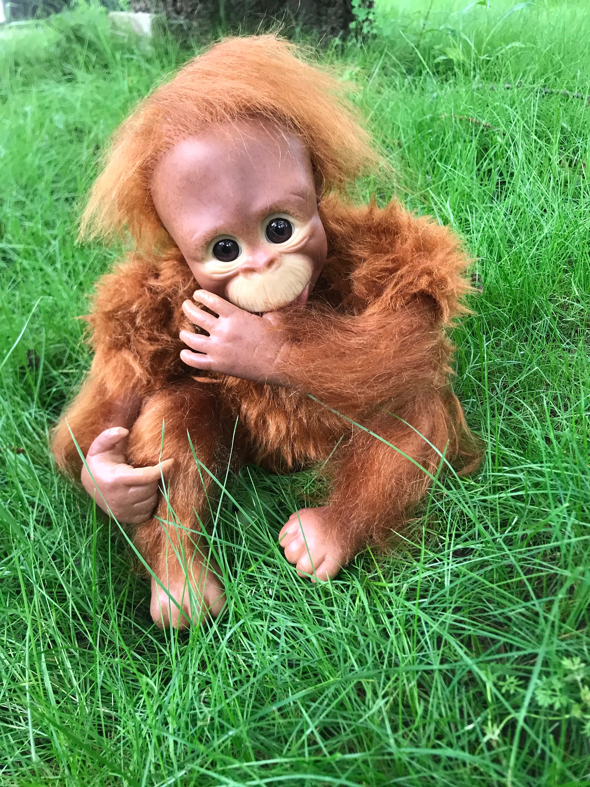 Cuddly cheap orangutan toy