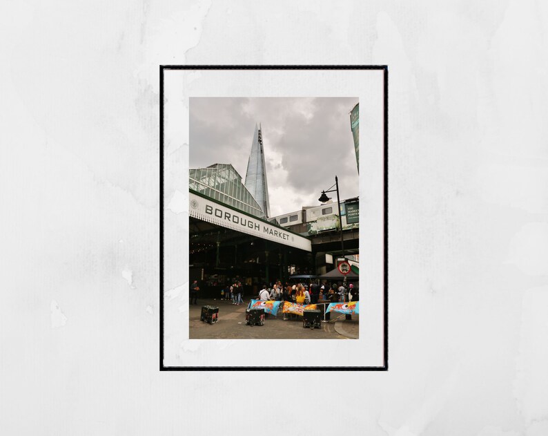 Borough Market Print London Photography image 2